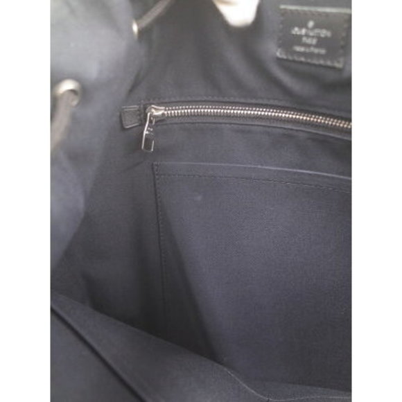 Louis Vuitton Monogram Macassar Christopher Backpack - Picture 6 of 8